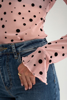 Nümph Evita Ls Mesh Blouse