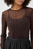 Culture Laya Mesh Blouse